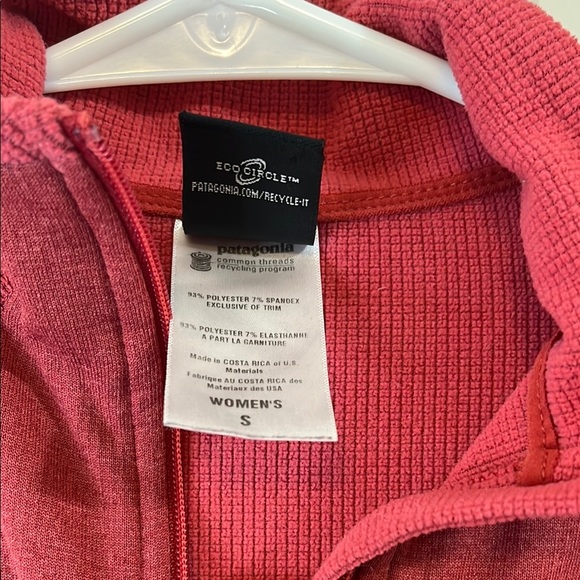 Patagonia Red Base Layer Capilene Quarter Zip Lightweight Sweatshirt - Size S - Picture 12 of 12